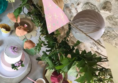 Fiesta de cumpleaños temática de la primavera