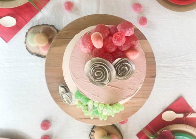 Pastel de una fiesta temática de Sant Jordi